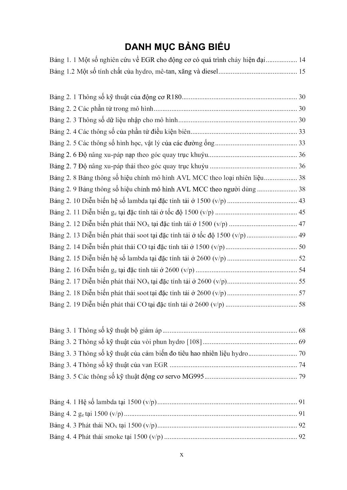 Luận án Nghiên cứu giảm phát thải độc hại của động cơ diesel đang lưu hành bằng phương pháp luân hồi khí thải kết hợp bổ sung khí hydro trang 10 Luận án Nghiên cứu giảm phát thải độc hại của động cơ diesel đang lưu hành bằng phương pháp luân hồi khí thải kết hợp bổ sung khí hydro trang 10