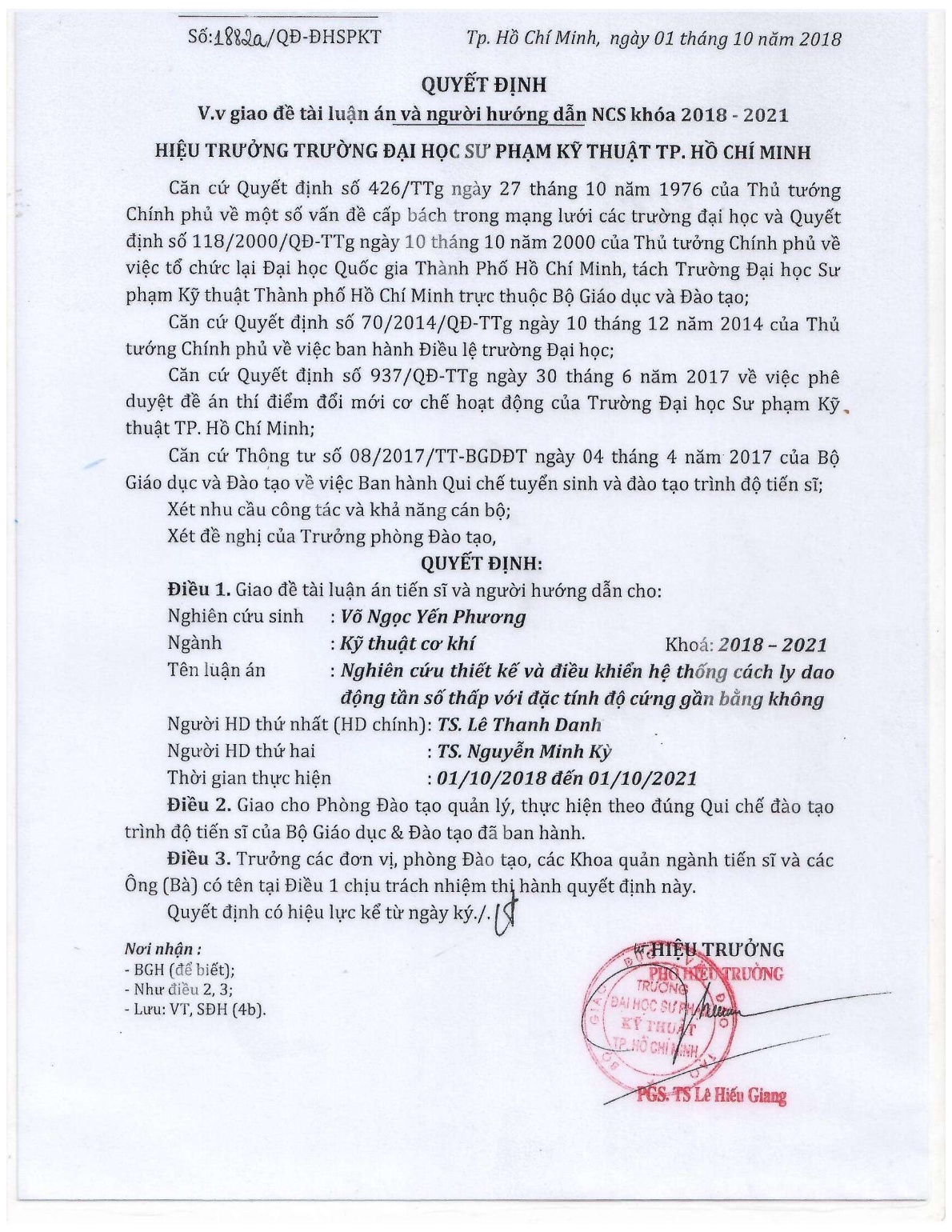 Luận án Study on the quasi-zero stiffness vibration isolation system trang 3