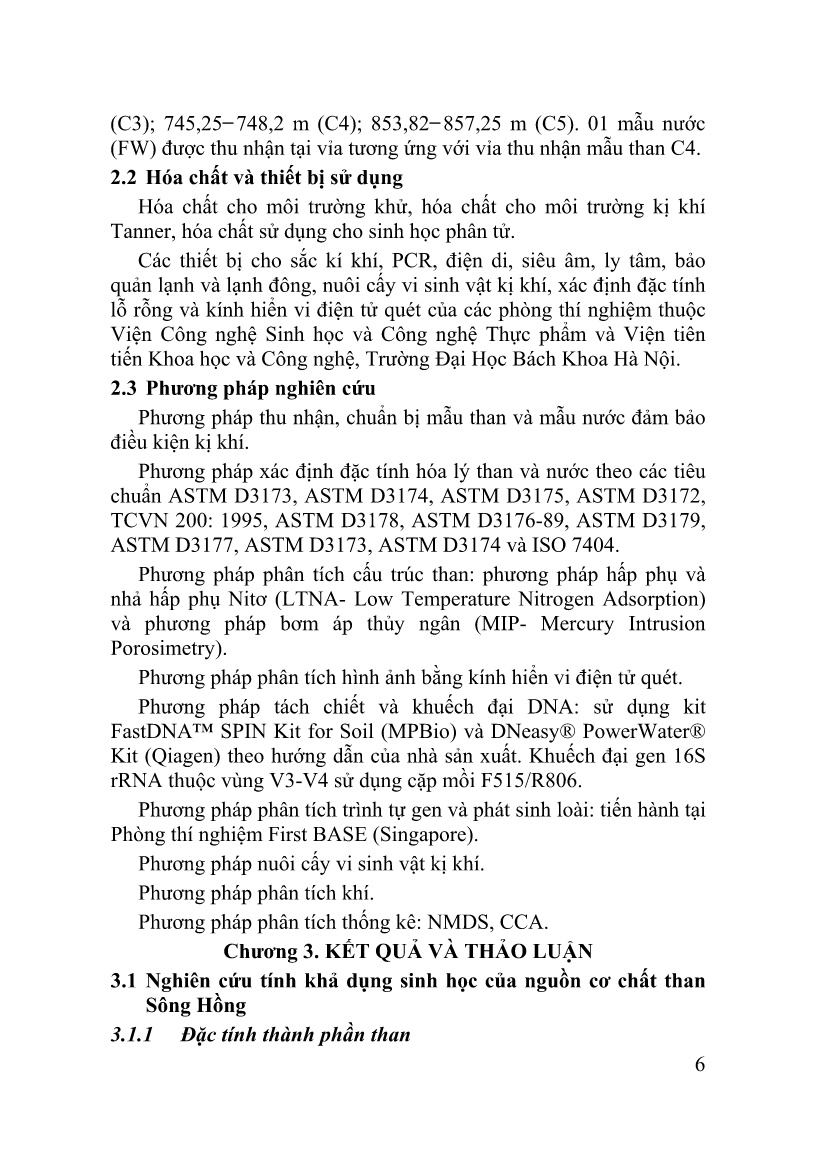 Tóm tắt Luận án Nghiên cứu khả năng khí hóa than của hệ vi sinh vật từ bể than sông Hồng trang 8 Tóm tắt Luận án Nghiên cứu khả năng khí hóa than của hệ vi sinh vật từ bể than sông Hồng trang 8