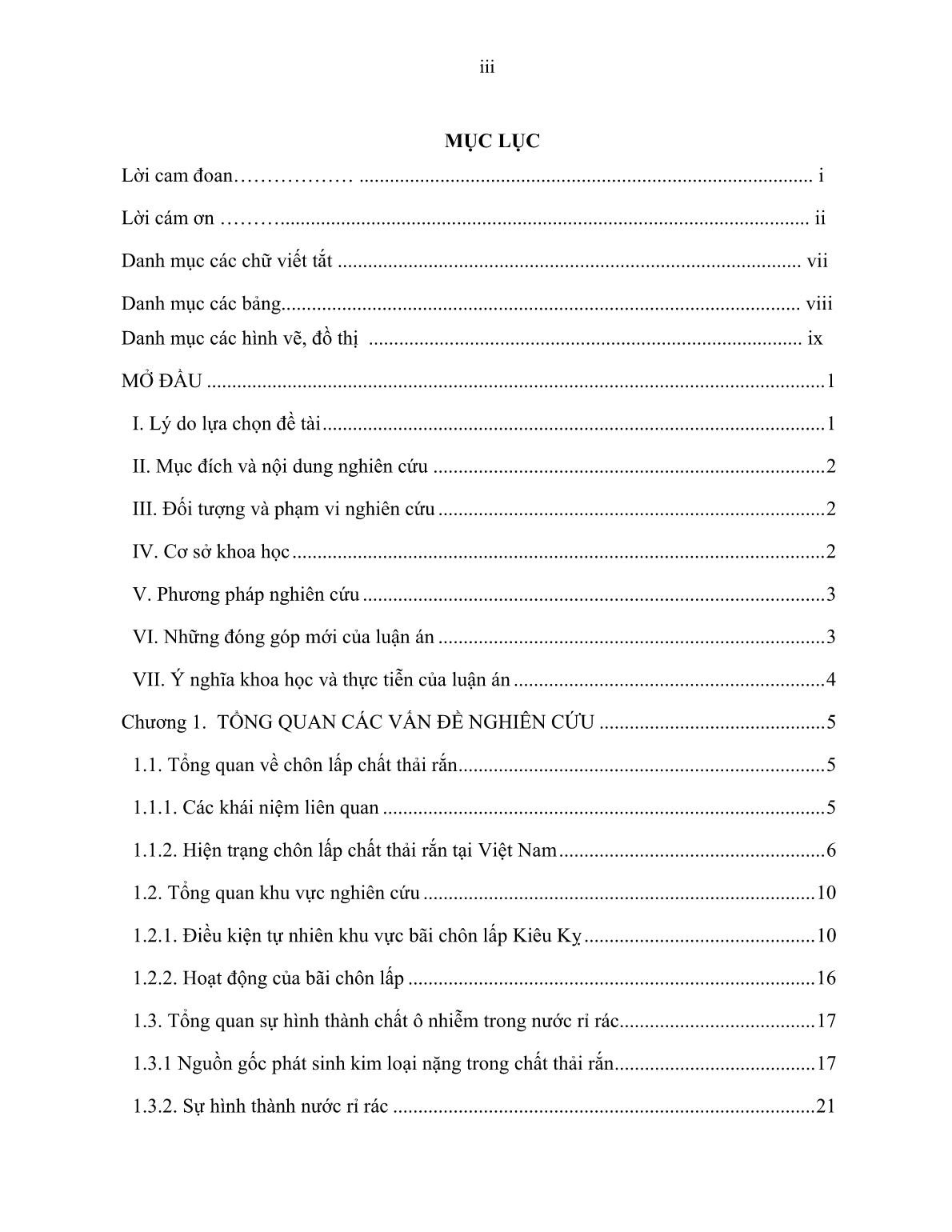 Luận án Nghiên cứu đặc điểm lan truyền kim loại nặng từ bãi chôn lấp chất thải rắn hợp vệ sinh tại Kiêu Kỵ, Gia Lâm, Hà Nội trang 5 Luận án Nghiên cứu đặc điểm lan truyền kim loại nặng từ bãi chôn lấp chất thải rắn hợp vệ sinh tại Kiêu Kỵ, Gia Lâm, Hà Nội trang 5