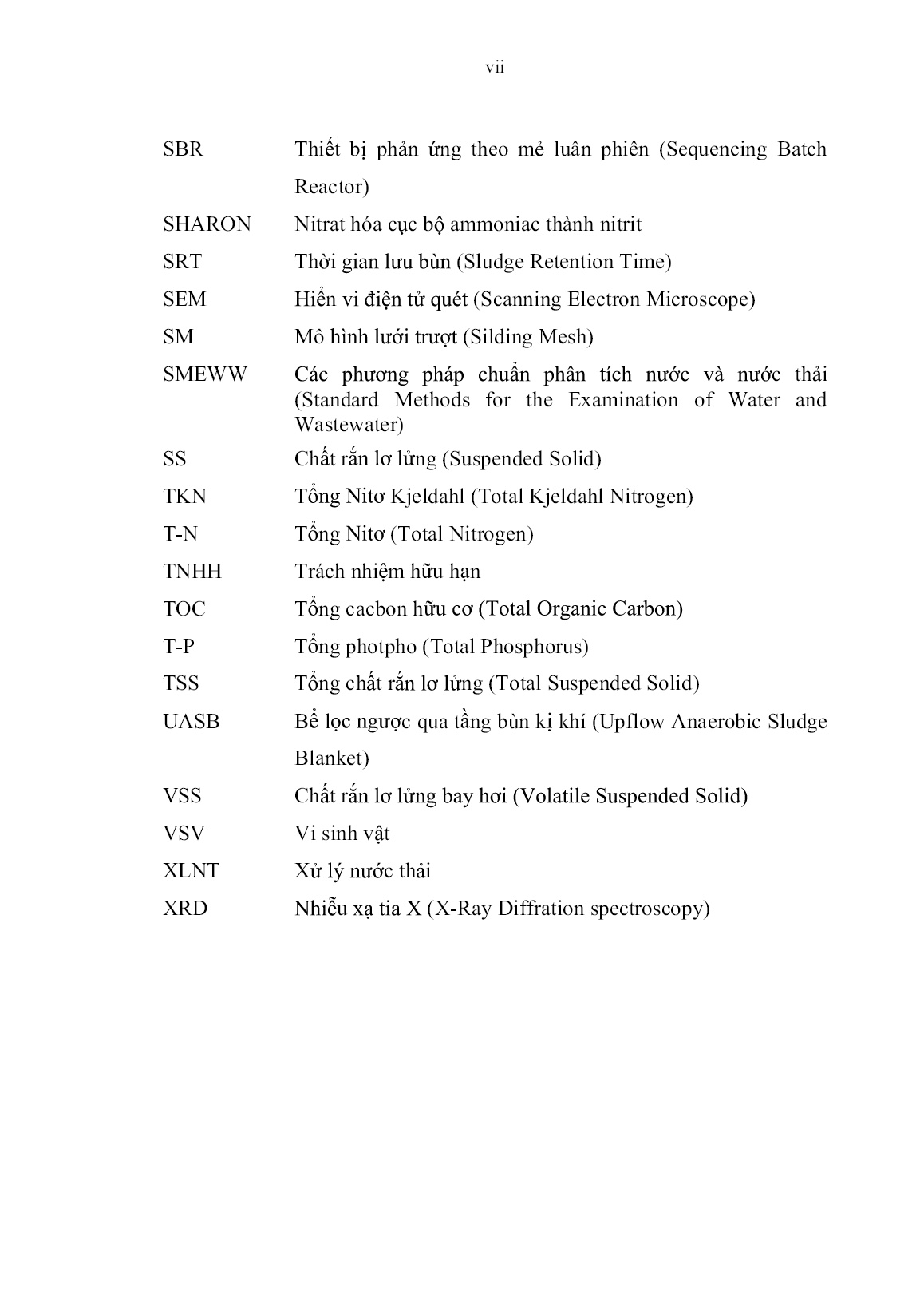 Luận án Nghiên cứu thu hồi amoni và photphat có trong nước thải chế biến mủ cao su bằng công nghệ kết tủa struvit trang 9 Luận án Nghiên cứu thu hồi amoni và photphat có trong nước thải chế biến mủ cao su bằng công nghệ kết tủa struvit trang 9