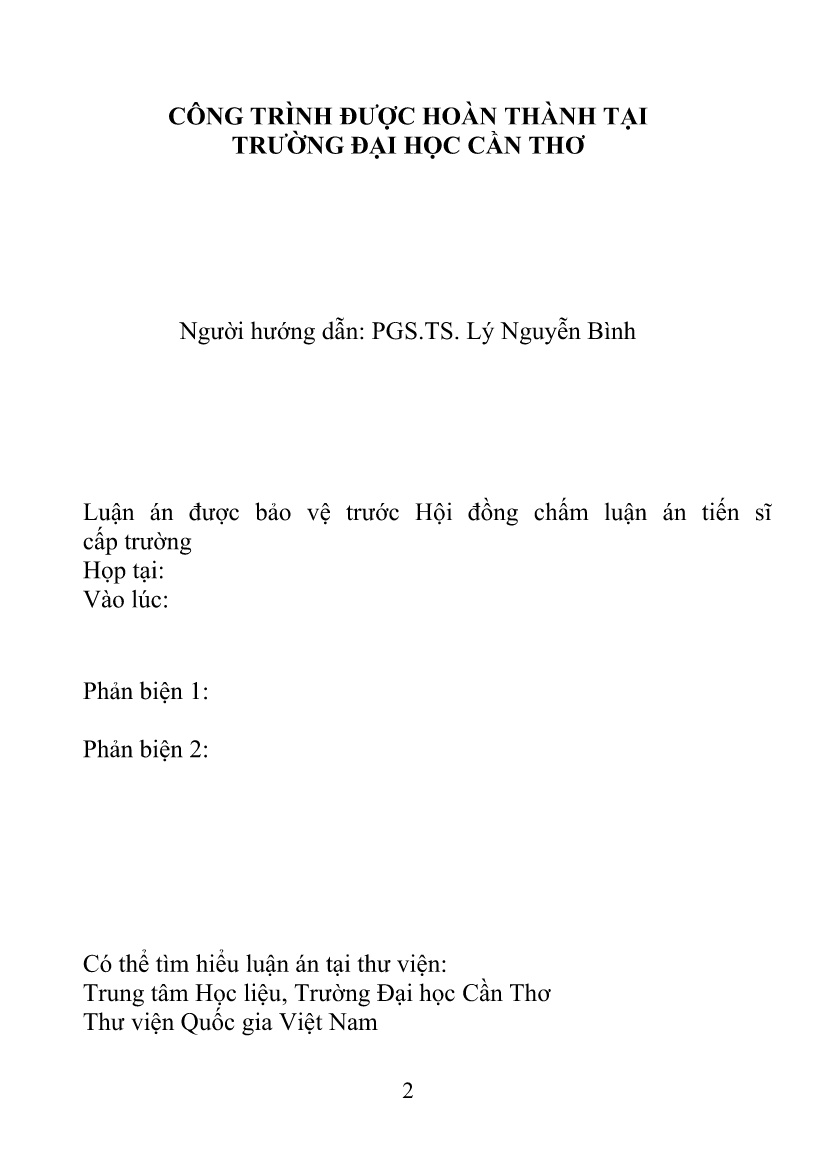 Tóm tắt Luận án Nghiên cứu chế tạo màng Chitosan-nano bạc và bước đầu thử nghiệm trong bảo quản xoài cát Hòa Lộc trang 2 Tóm tắt Luận án Nghiên cứu chế tạo màng Chitosan-nano bạc và bước đầu thử nghiệm trong bảo quản xoài cát Hòa Lộc trang 2