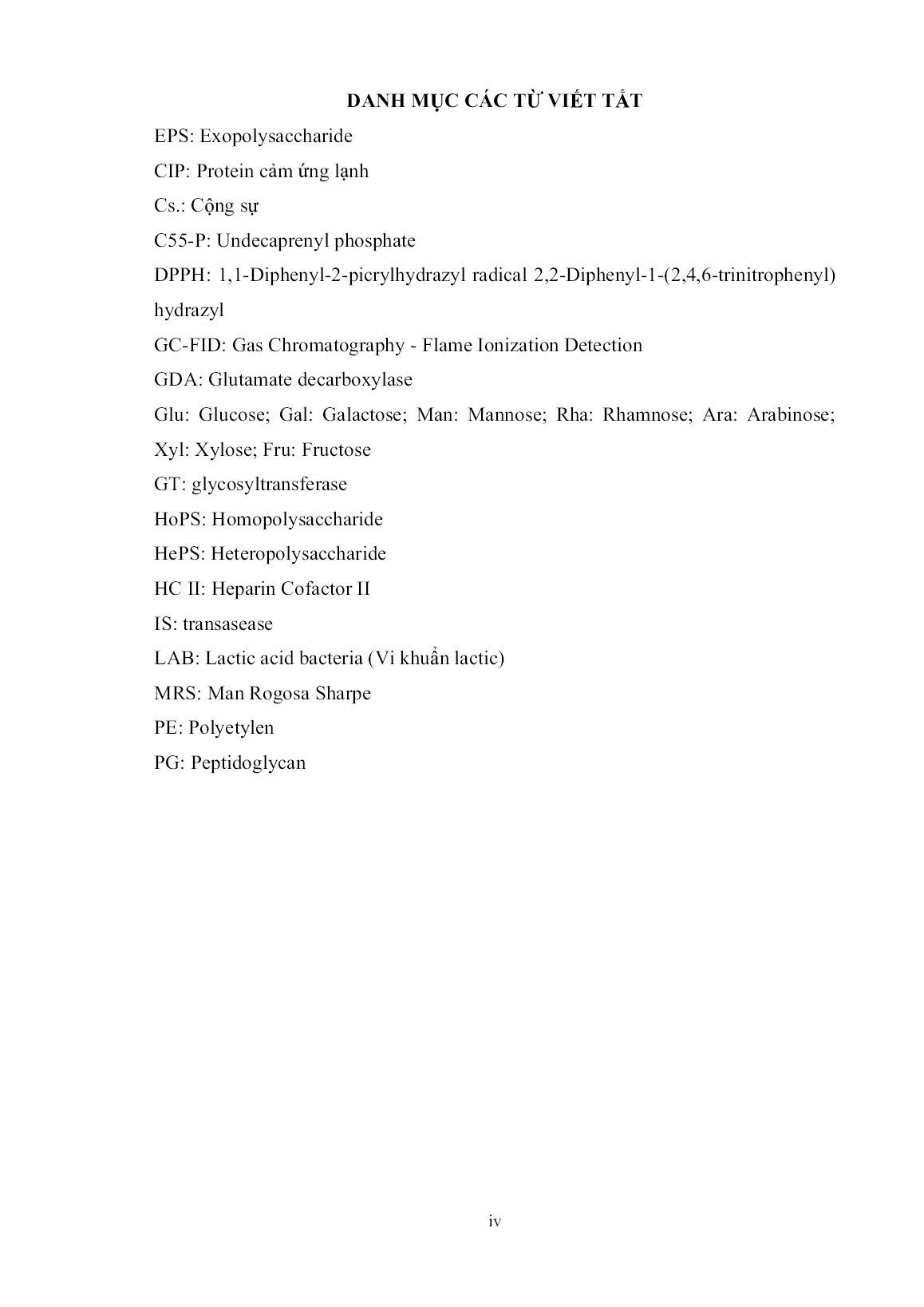 Luận án Nghiên cứu các điều kiện stress môi trường đến khả năng tổng hợp exopolysaccharides của vi khuẩn Lactobacillus plantarum trang 8 Luận án Nghiên cứu các điều kiện stress môi trường đến khả năng tổng hợp exopolysaccharides của vi khuẩn Lactobacillus plantarum trang 8