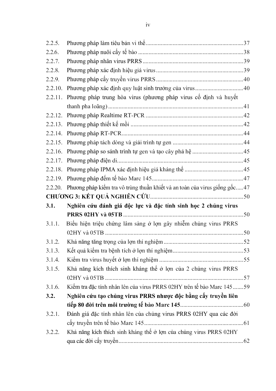Luận án Nghiên cứu tạo chủng virus PRRS (porcine reproductive and respiratory syndrome) nhược độc và đánh giá khả năng làm giống phục vụ sản xuất vaccine trang 6