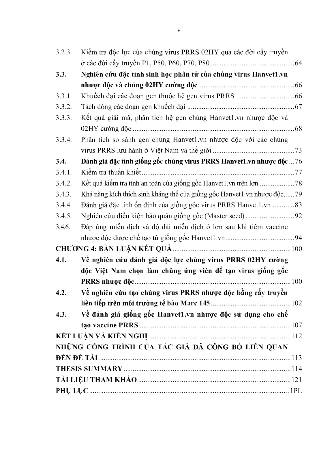 Luận án Nghiên cứu tạo chủng virus PRRS (porcine reproductive and respiratory syndrome) nhược độc và đánh giá khả năng làm giống phục vụ sản xuất vaccine trang 7