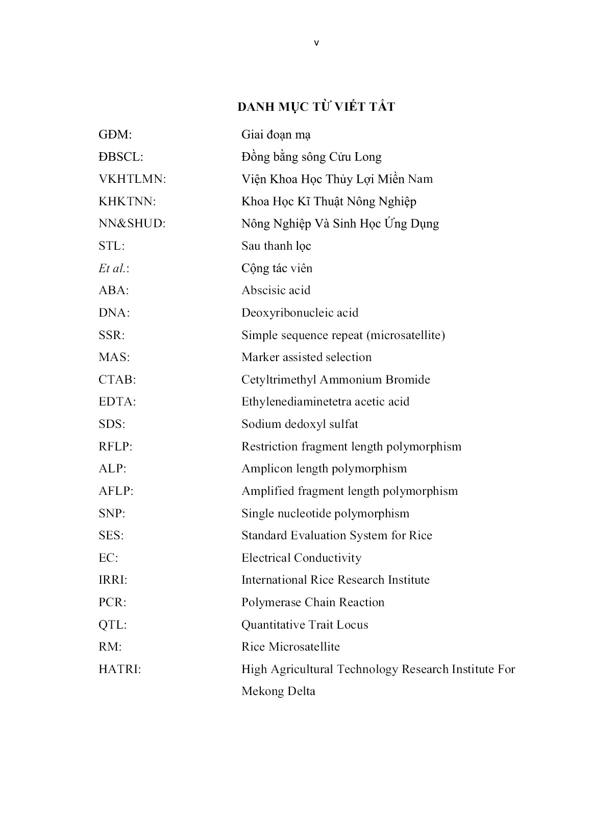 Luận án Ứng dụng chỉ thị phân tử để nghiên cứu chọn giống chống chịu mặn trên quần thể lúa tại đồng bằng sông Cửu Long trang 9 Luận án Ứng dụng chỉ thị phân tử để nghiên cứu chọn giống chống chịu mặn trên quần thể lúa tại đồng bằng sông Cửu Long trang 9
