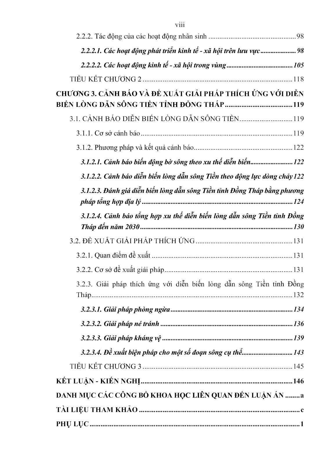 Luận án Nghiên cứu diễn biến lòng dẫn sông Tiền (đoạn chảy qua tỉnh Đồng Tháp) phục vụ phòng tránh thiên tai trang 8 Luận án Nghiên cứu diễn biến lòng dẫn sông Tiền (đoạn chảy qua tỉnh Đồng Tháp) phục vụ phòng tránh thiên tai trang 8