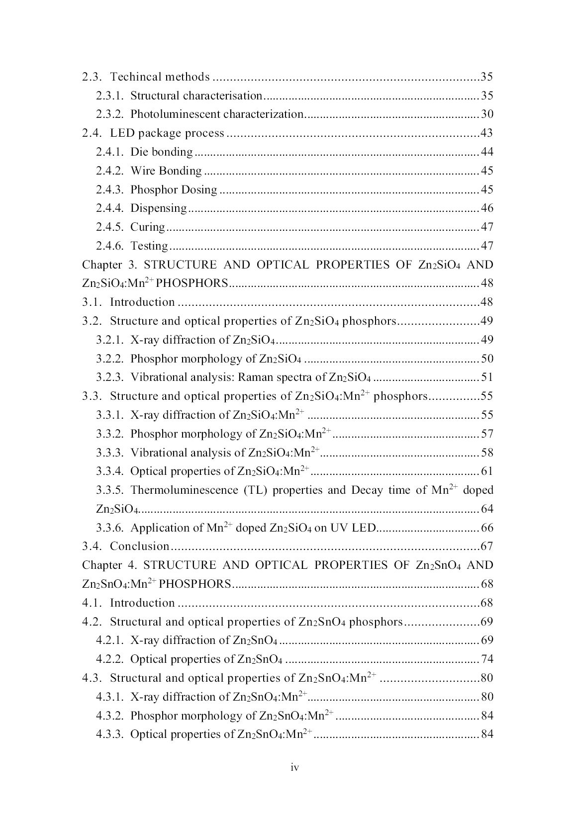 Luận án Synthesis and properties of undoped and transition metal (Mn₂⁺, Cr³⁺) doped Zn₂SiO⁴ and Zn₂SnO⁴ phosphors trang 6 Luận án Synthesis and properties of undoped and transition metal (Mn₂⁺, Cr³⁺) doped Zn₂SiO⁴ and Zn₂SnO⁴ phosphors trang 6