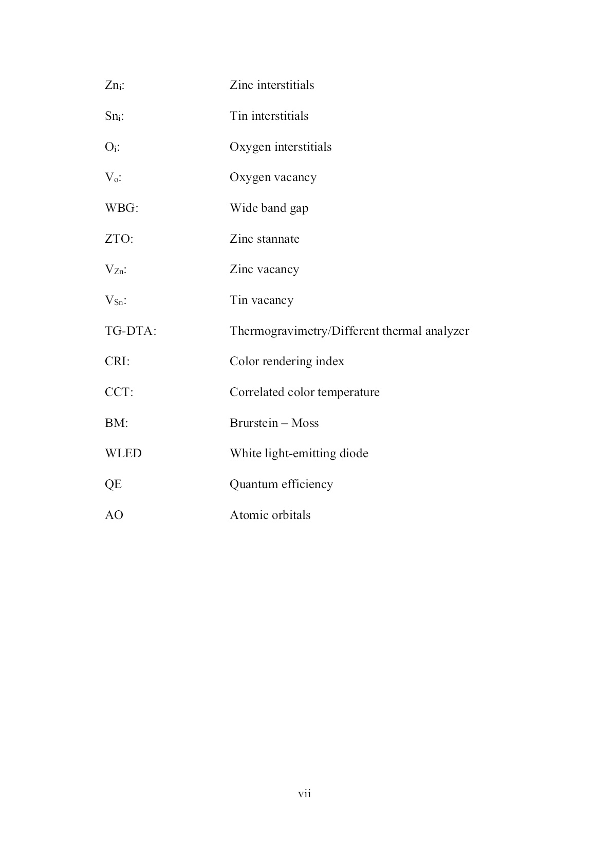 Luận án Synthesis and properties of undoped and transition metal (Mn₂⁺, Cr³⁺) doped Zn₂SiO⁴ and Zn₂SnO⁴ phosphors trang 9 Luận án Synthesis and properties of undoped and transition metal (Mn₂⁺, Cr³⁺) doped Zn₂SiO⁴ and Zn₂SnO⁴ phosphors trang 9