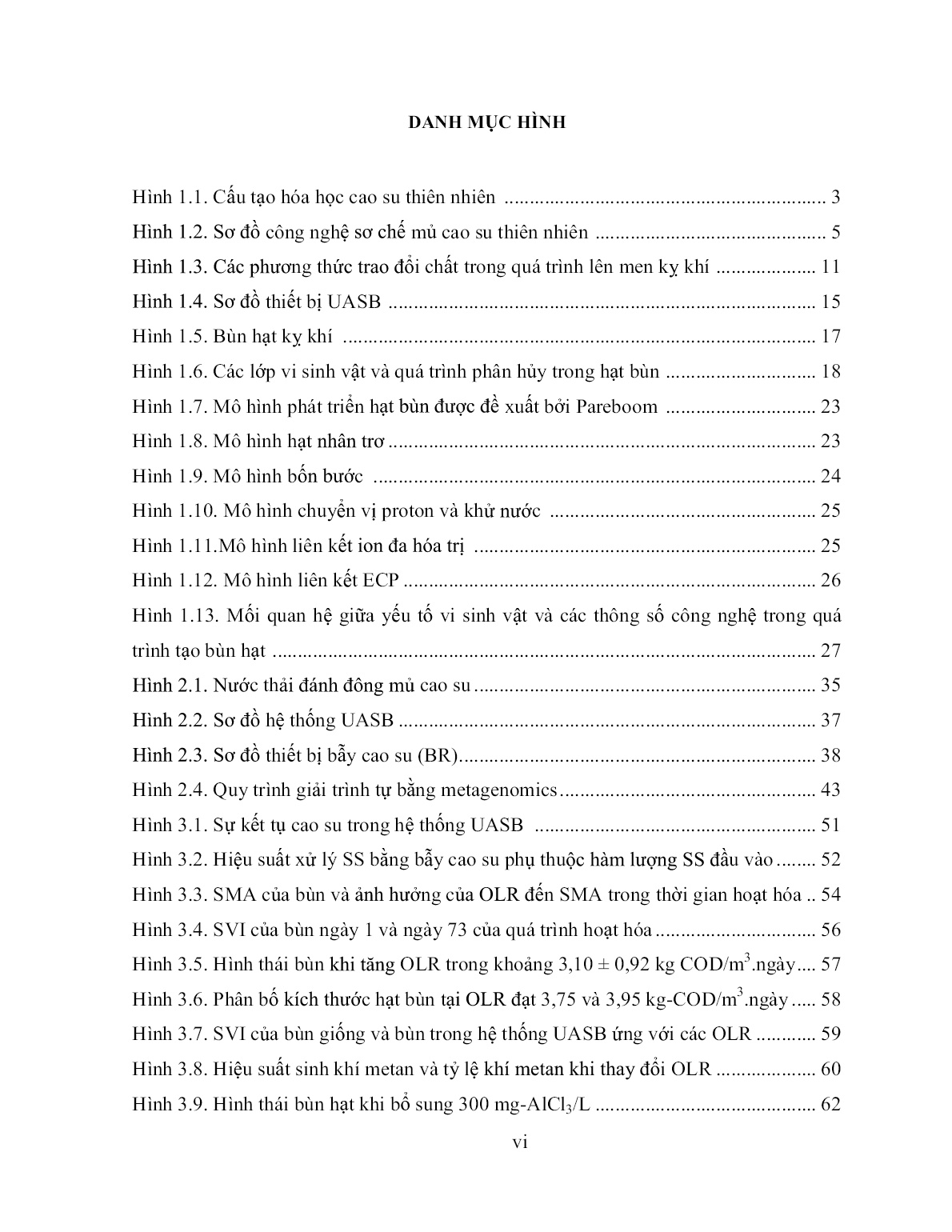 Luận án Nghiên cứu quá trình tạo bùn hạt trong hệ thống UASB nhằm xử lý nước thải sơ chế mủ cao su trang 10 Luận án Nghiên cứu quá trình tạo bùn hạt trong hệ thống UASB nhằm xử lý nước thải sơ chế mủ cao su trang 10