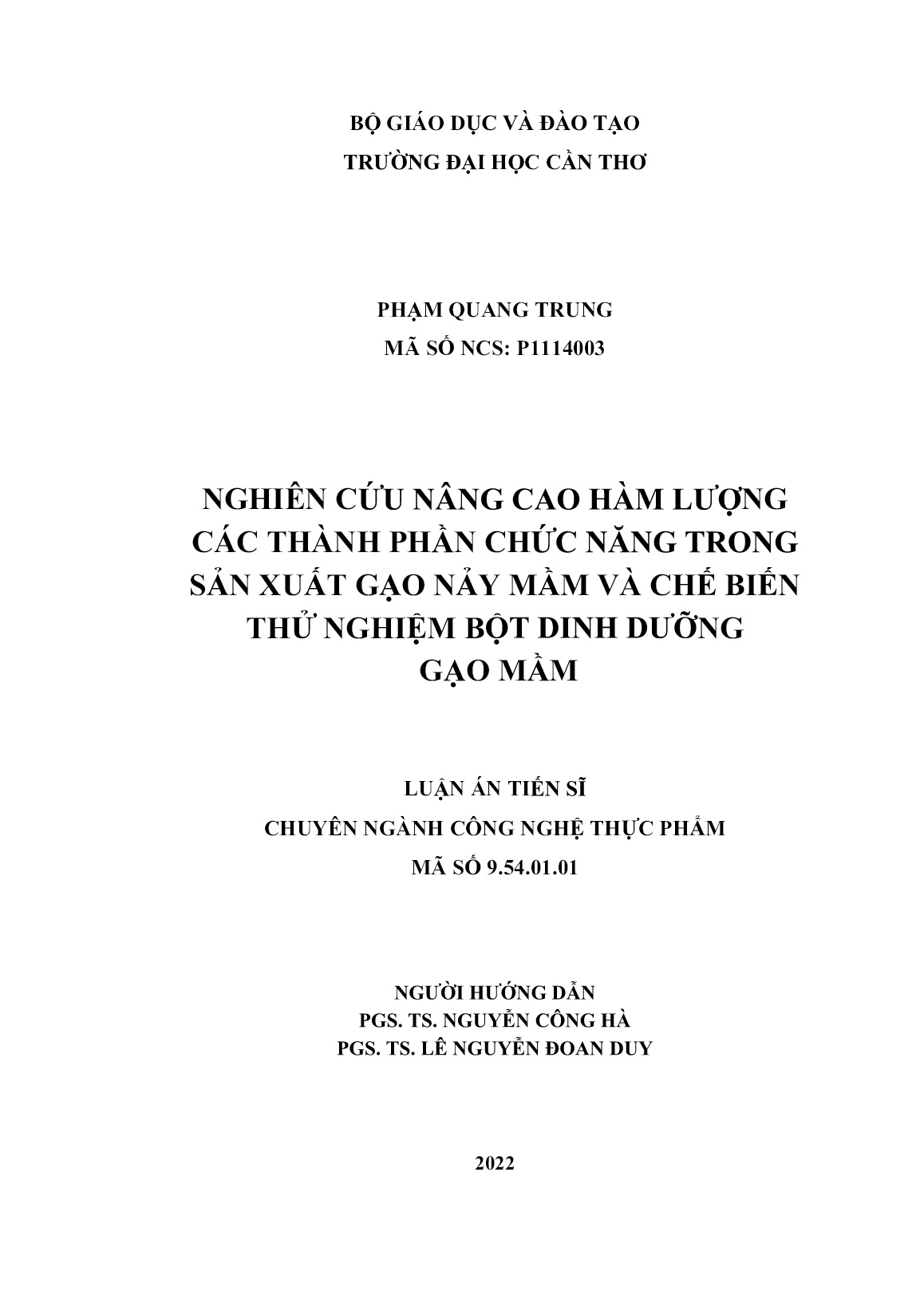 Nghiên cứu nâng cao hàm lượng các thành phần chức năng trong sản xuất gạo nảy mầm và chế biến thử nghiệm bột dinh dưỡng gạo mầm trang 2 Nghiên cứu nâng cao hàm lượng các thành phần chức năng trong sản xuất gạo nảy mầm và chế biến thử nghiệm bột dinh dưỡng gạo mầm trang 2