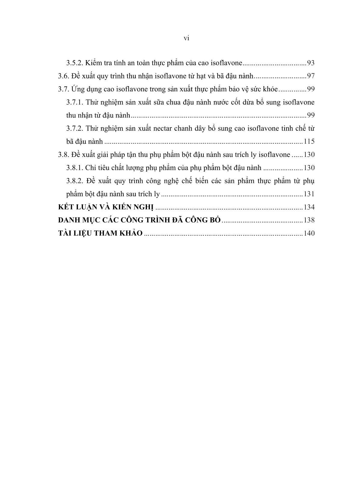 Luận án Nghiên cứu xây dựng quy trình công nghệ thu nhận Isoflavone từ một số nguồn thực vật và ứng dụng sản xuất thực phẩm chức năng trang 8