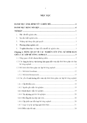 Luận án Nghiên cứu ứng xử dính bám và đề xuất giới hạn cường độ dính bám giữa hai lớp bê tông ASPhalt trong kết cấu áo đường mềm ở Việt Nam