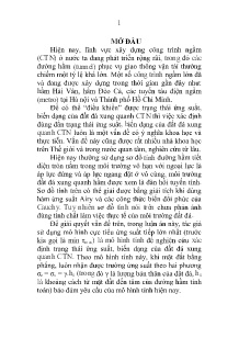 Tóm tắt Luận án Nghiên cứu xác định trạng thái ứng suất ban đầu của đất đá và sự thay đổi của trạng thái ứng suất này khi có CTN