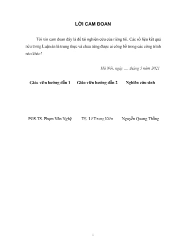 Luận án Nghiên cứu ảnh hưởng của các thông số công nghệ và hình học đến độ chính xác của chi tiết khi dập khối trong khuôn kín