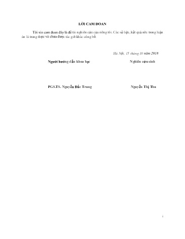 Luận án Nghiên cứu ảnh hưởng của một số thông số công nghệ và kích thước hình học cối đến khả năng tạo hình trong dập thủy tĩnh phôi tấm