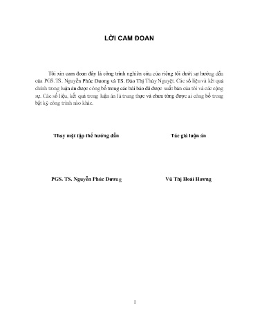 Luận án Nghiên cứu chế tạo và ảnh hưởng của các ion pha tạp lên cấu trúc và các tính chất từ của yttri sắt ganet