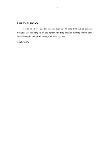 Tóm tắt Luận án Mô hình vận hành điều tiết thời gian thực thời kỳ mùa lũ hệ thống hồ chứa trên sông Vu Gia – Thu Bồn