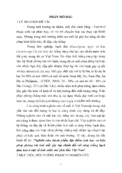 Tóm tắt Luận án Nghiên cứu thành phần, đặc điểm sinh học và biện pháp phòng trừ loài mối gây hại chính đối với rừng trồng bạch đàn, keo ở một số tỉnh miền núi phía Bắc Việt Nam